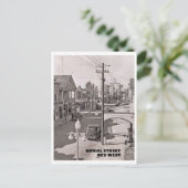 Duval Street Key West Vintage jaren 30 Briefkaart (Staand voorkant)