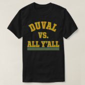 Duval vs alles t-shirt (Design voorkant)