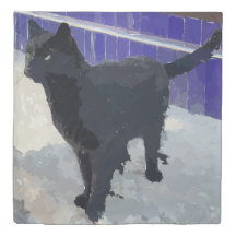 Duvet Hoesje Black Cat