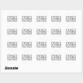 Duw Button, ontvang Bacon Ronde Sticker (Vel)