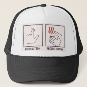 Duw Button, ontvang Bacon Trucker Pet