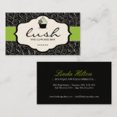 Duw Cupcake-ontwerp - CUSTOM-VISITEKAARTJE Visitekaartje (Voorkant / Achterkant)