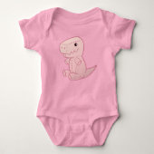 Duw Cute T-Rex Romper (Voorkant)