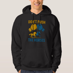 Duw de paarden niet handschoenen boksen paarden li hoodie