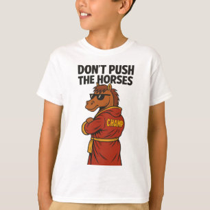 Duw de Paarden Niet T-shirt