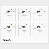 Duw de Steen Absurdistische Sticker (Vel)