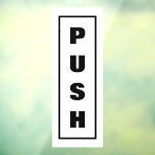 Duw deurteken, raamsticker (Vel 3)