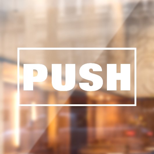 Duw deurteken, raamsticker (Vel 2)