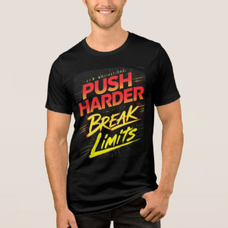 Duw Harder Doorbreek Grenzen Gym T-Shirt