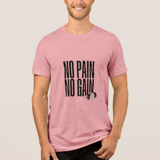Duw harder, verhoog het niveau Tri-Blend shirt