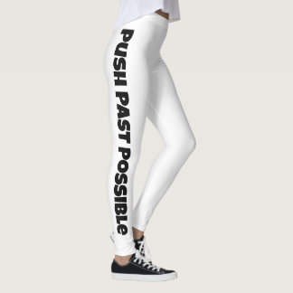 Duw het onmogelijke voorbij leggings