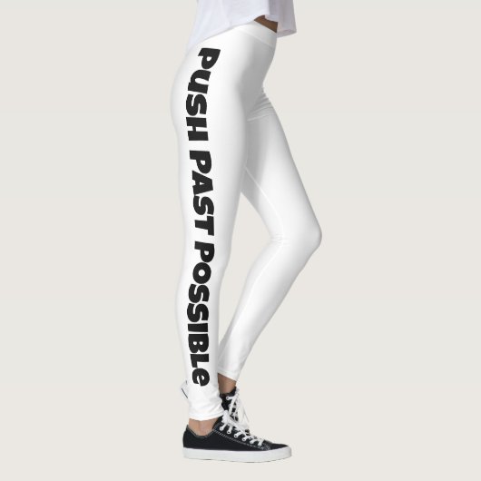 Duw het onmogelijke voorbij leggings (Rechts)