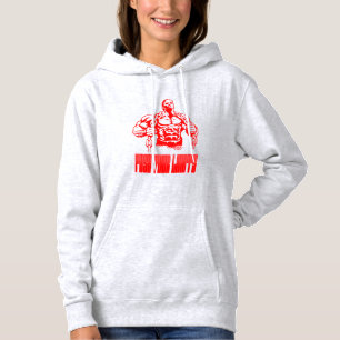 Duw Je Grenzen - Bodybuilding en Vastberadenheid Hoodie