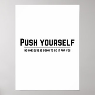 Duw jezelf - Motivatie Poster