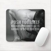 Duw jezelf - Workout Motivatie Muismat (Met muis)