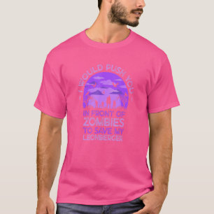 Duw Jou In Zombies Om Mijn Leonberger Grappig Te R T-shirt