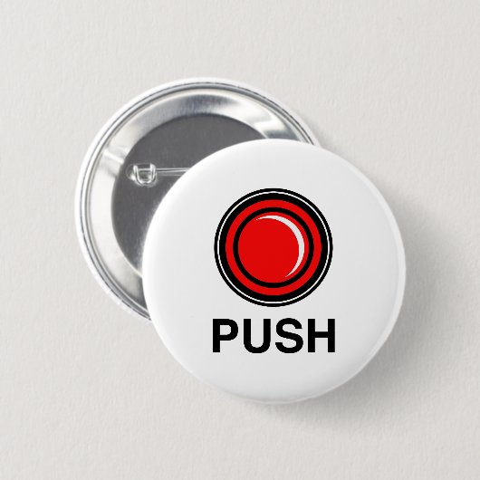 Duw me Button (Voorkant /achterkant)