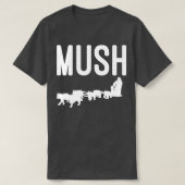 Duw met het Dog Sled Team voor de Pullover van Dog (Design voorkant)