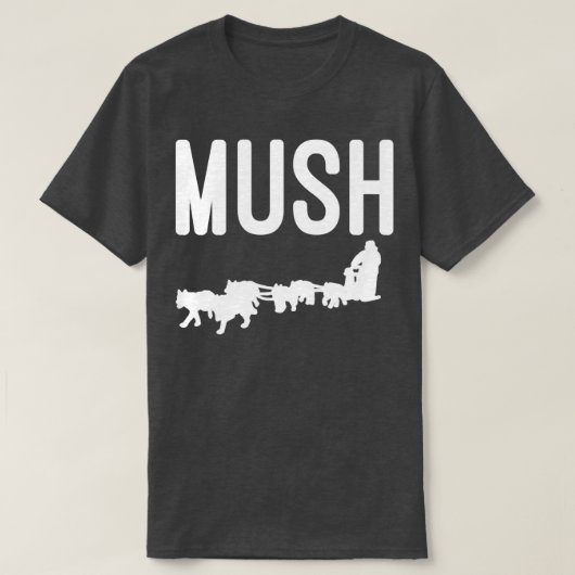 Duw met het Dog Sled Team voor de Pullover van Dog (Design voorkant)