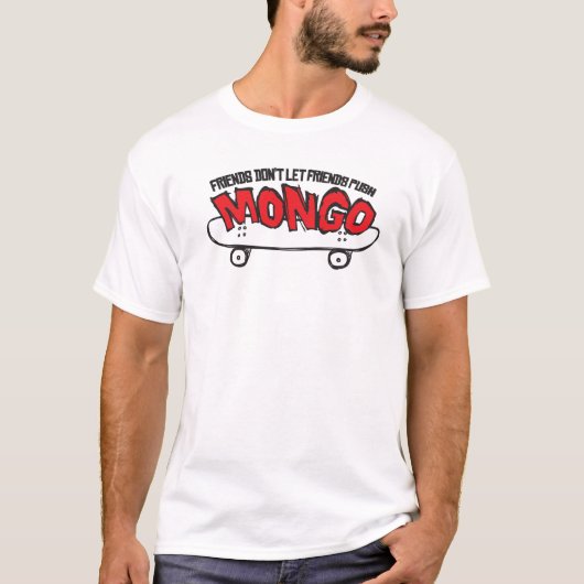 Duw Mongo niet T-shirt (Voorkant)