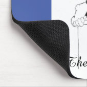 Duw op de Button: Muismat (Hoek)