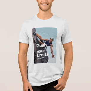 Duw op uw grenzen. Tri-Blend shirt