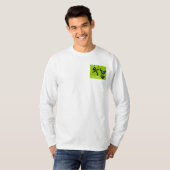 Duw terug Logo en protest T-shirt (Voorkant volledig)