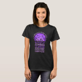 Duw u in Zombies om mijn Wirehaire Pointing te bew T-shirt (Voorkant volledig)
