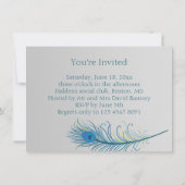 Duwboon, Vrijgezellenfeest voor vredesveer Kaart (Achterkant)