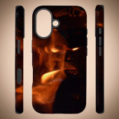 Duwelse Vlammen iPhone 16 Hoesje