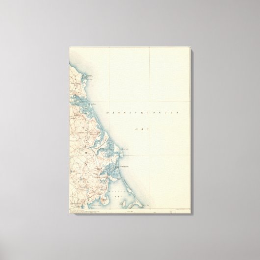 Duxbury, Massachusetts Canvas Afdruk (Voorkant)