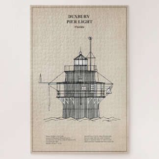 Duxbury Pier Light Lighthouse - Massachusetts -SBD Legpuzzel