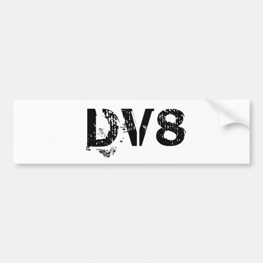 DV8 Originele sticker (Voorkant)
