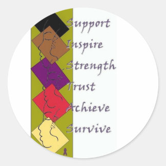 DV-Sticker Ronde Sticker