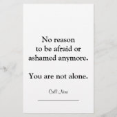 DVA-lint (gehumaniseerd) Flyer (Achterkant)