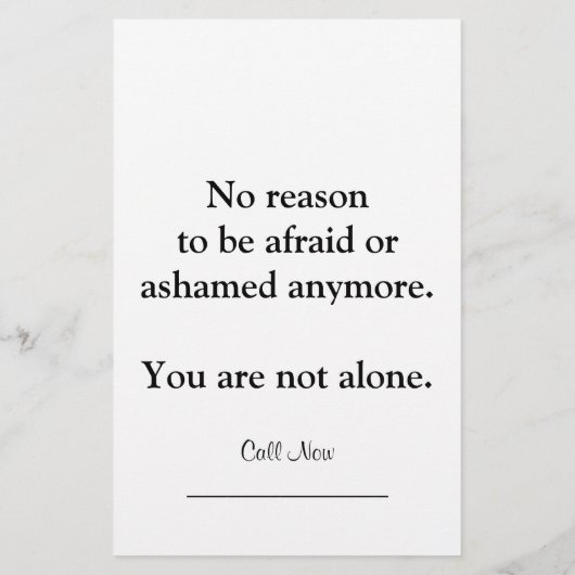 DVA-lint (gehumaniseerd) Flyer (Achterkant)