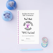 DVA-lint (gehumaniseerd) Flyer (Enkel)