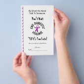 DVA-lint (gehumaniseerd) Flyer (Hand)