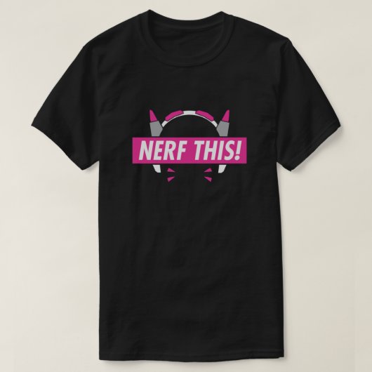 DVa Nerf this Voice line design T-shirt (Design voorkant)