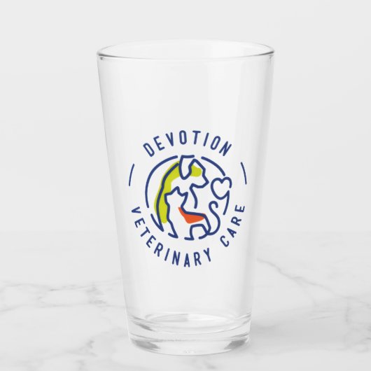 DVC drinkbeker Glas (Voorkant)