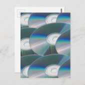 DVD-schijven Briefkaart (Voorkant / Achterkant)