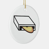 Dvd-station Keramisch Ornament (Rechts)