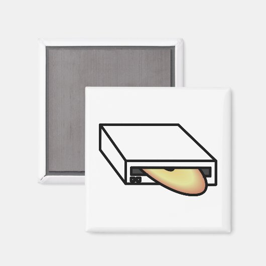 Dvd-station Magneet (Voorkant / Achterkant)