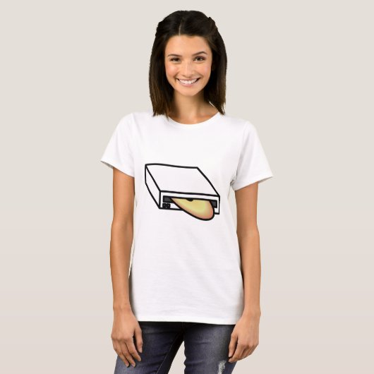 DVD-station T-shirt (Voorkant volledig)
