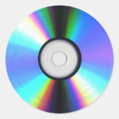 DVD-sticker Ronde Sticker (Voorkant)
