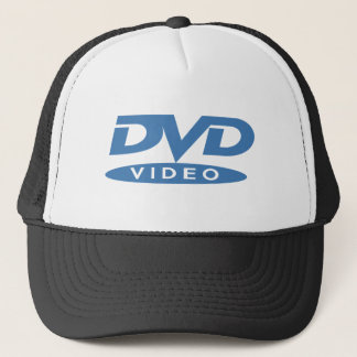 DVD Video Blue Logo - Cap Trucker Pet