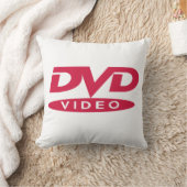 DVD Video Red Logo - Cushion Kussen (Deken)