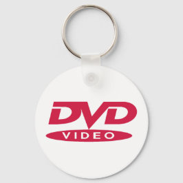 DVD Video Red Logo - Keys Sleutelhanger