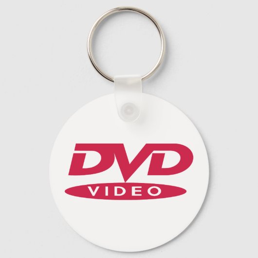 DVD Video Red Logo - Keys Sleutelhanger (Voorkant)