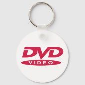 DVD Video Red Logo - Keys Sleutelhanger (Achterkant)